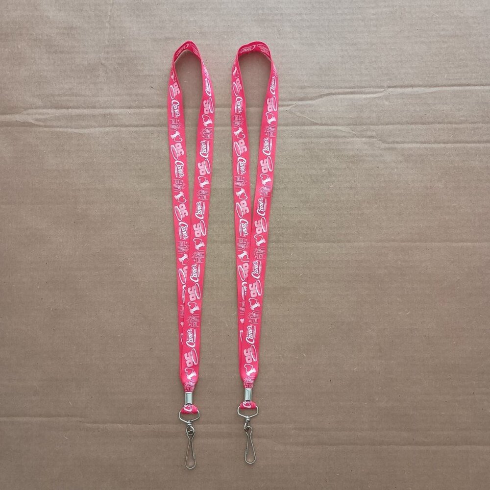 Raising Cane's Chicken Fingers lanyards one love